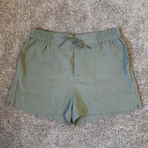 Kersh Water Repellent Lenzing Ecovero Rayon Super Soft Summer Olive Green Shorts